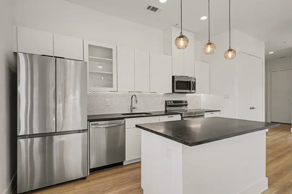 Kitchen at Jasmine@Fitzhugh